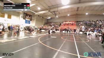 112 lbs 3rd Place - Braxton Jones, Collinsville Cardinal Youth Wrestling vs Eli Pulliam, Sperry Wrestling Club