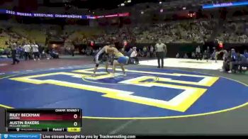 152 lbs Champ. Round 1 - Riley Beckman, Bolivar vs Austin Rakers, McCluer North