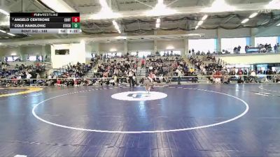 149 lbs 1st Place Match - Cole Handlovic, Stevens Tech vs Angelo Centrone, Cortland State
