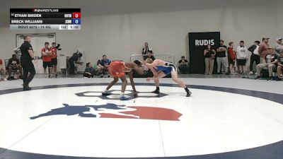 74 kg Cons. Rd Of 32 - Ethan Birden, Ohio RTC/ Titan Mercury Wrestling Club vs Breck Williams, Ja-son-do Wrestling Academy