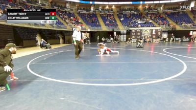 75 lbs Round Of 32 - Sammy Yerty, Altoona vs Coltt Williams, General McLane