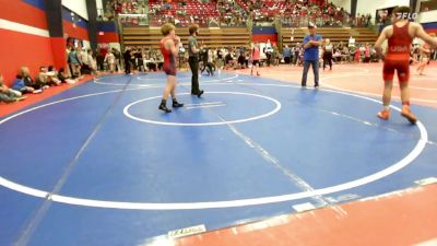 112 lbs Consolation - Barry Ritter, Jr, Coweta Tiger Wrestling vs Bladen Hancock, Owasso Takedown Club