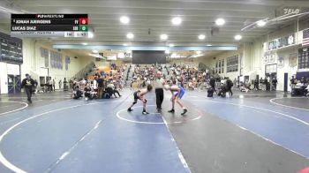106 lbs Champ. Round 1 - Jonah Juergens, Fountain Valley vs Lucas Diaz, Servite