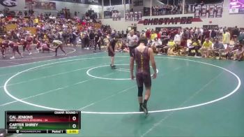 157 lbs Round 1 (16 Team) - Carter Shirey, Perry vs Cal Jenkins, Holy Innocents Episcopal