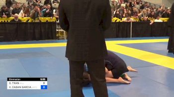 GLORIANE TRAN vs XIOMARI CABAN GARCIA 2023 World IBJJF Jiu-Jitsu No-Gi Championship