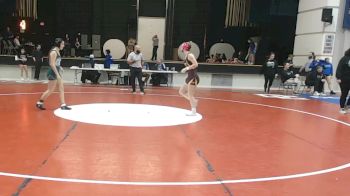 120 lbs Champ. Round 1 - Kambelle Colvin, Liberal Eisenhower Middle School vs Cailynn Luck, Hays Middle School