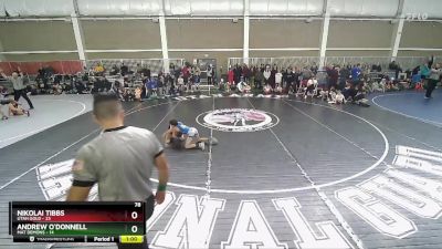 78 lbs Quarters & Wb (16 Team) - Nikolai Tibbs, Utah Gold vs Andrew O`Donnell, Mat Demons