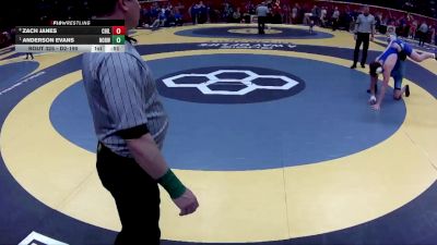 D2-190 lbs Cons. Round 1 - Anderson Evans, Norwalk vs Zach Janes, Chillicothe