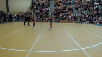 80 lbs Quarterfinal - Lola Barrett, St. James Cyclones vs Gracelyn Jones, Outlaw Wrestling Club