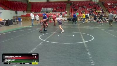 96 lbs Semis (4 Team) - Ashton Glasgow, Xtreme Team vs Colin Daily, Lake WC