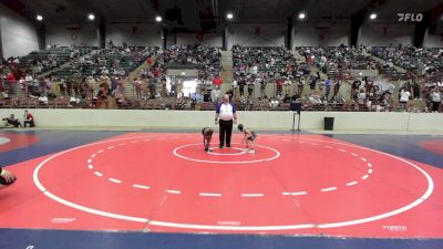 43 lbs Consi Of 8 #2 - Israel Weinreich, Level Up Wrestling Center vs Christian Coleman, Georgia