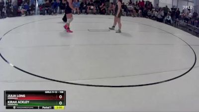 158 lbs Round 1 - Kirah Ackley, Nebraska vs Julia Long, Nebraska