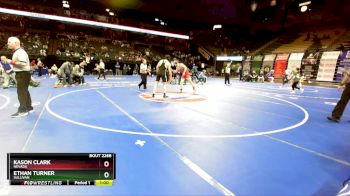 175 Class 2 lbs Cons. Round 2 - Ethan Turner, Sullivan vs Kason Clark, Nevada