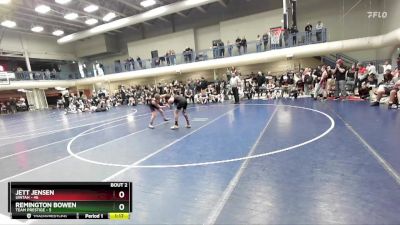 105 lbs Round 1 (4 Team) - Jett Jensen, Uintah vs Remington Bowen, Team Prestige