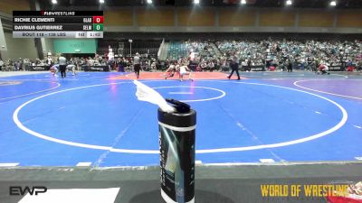 138 lbs Quarterfinal - Richie Clementi, Gladiator Wrestling Club vs Davrius Gutierrez, Selma