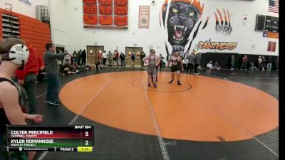 106 lbs Semifinal - Joseph Adams, Lander Valley vs Tyler Wenzel, Powell