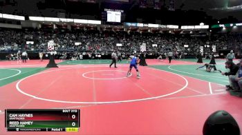 108 lbs Cons. Round 2 - Reed Hamey, Unattached vs Cam Haynes, Unattached