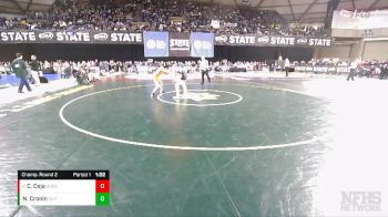 3A 106 lbs Champ. Round 2 - Christopher Ceja, O`Dea vs Nathan Cronin, Central Kitsap