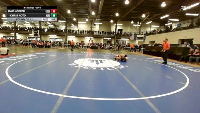 132 lbs Round Of 32 - Max Koffer, Cooperstown-milford vs Chris Noto, Honeoye Falls-lima