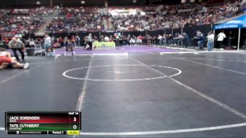 175 lbs Cons. Round 6 - Jack Sorensen, Boise vs Tate Cuthbert, Lewiston