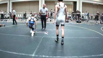 116 lbs Consi Of 16 #1 - Daniel Magallanes, Live Training vs Zander Rogers, Pounders WC