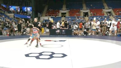 88 lbs Quarters - Giovonni Nix, Illinois vs Kamden Gallus, Minnesota