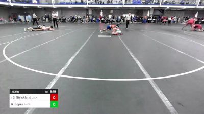 133 lbs Consi Of 8 #2 - Gable Strickland, Lock Haven-Unattached vs Raymond Lopez, American University