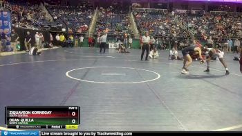 3A 120 lbs Cons. Round 2 - Dean Quilla, North Lincoln vs Ziquaveon Kornegay, South Central