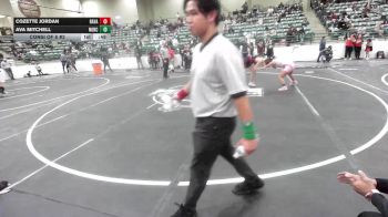 116 lbs Consi Of 8 #2 - Cozette Jordan, Ravage WC vs Ava Mitchell, NorCal Nomads