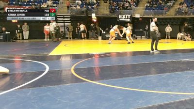 112 lbs Consy 2 - Evelynn Neale, Punxsutawney vs Kenna Jones, Laurel
