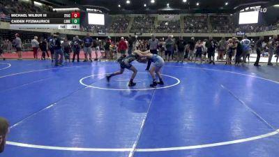 93 lbs Quarterfinal - Michael Wilbur III, Syacuse vs Caiden Fitzmaurice, Lower Twp