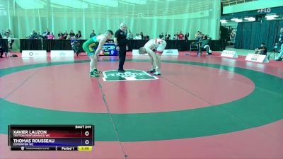 97 kg Cons. Semi - Xavier Lauzon, Tritton Performance WC vs Thomas Rousseau, Edmonton WC