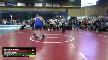 285 lbs Champ. Round 2 - Matthew Moore, Mesa Ridge vs Trysten Terry, North Platte