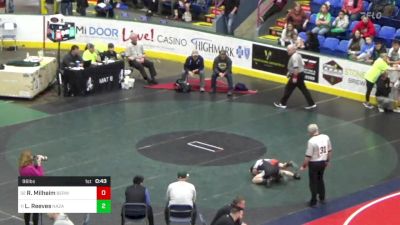 96 lbs Consi Of 16 #2 - Ryan Milheim, Berwick vs Lucas Reeves, Nazareth