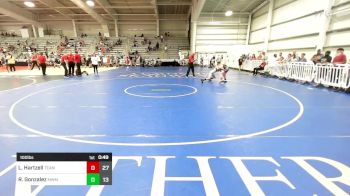 100 lbs Round Of 16 - Logan Hartzell, Team Maryland vs Raidon Gonzalez, Midwest Monsters