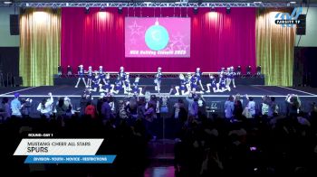 Mustang Cheer All Stars - Spurs [2023 L1 Youth - Novice - Restrictions Day 1] 2023 NCA Holiday Classic