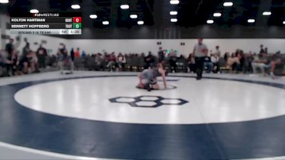 85 lbs Round 5 (6 Team) - Bennett Hoffberg, Team Gotcha vs Kolton Hartman, Ohio Gold
