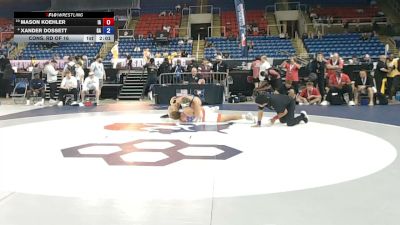215 lbs Cons. Rd Of 16 - Mason Koehler, Iowa vs Xander Dossett, Georgia