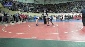 113 lbs Round Of 128 - Micaiah Redman, Enid Junior High vs Garrison Huffman, Vinita Jr. High