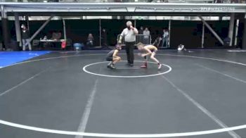 68 lbs Semifinal - Gavin Beauchamp, Dynamic vs Gail Sullivan, Deep Roots WC