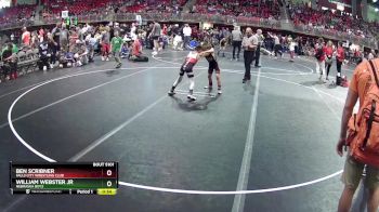 65 lbs Cons. Round 2 - William Webster Jr, Nebraska Boyz vs Ben Scribner, Falls City Wrestling Club