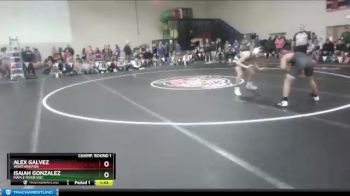 106 lbs Champ. Round 1 - Isaiah Gonzalez, Maple River/USC vs Alex Galvez, Worthington