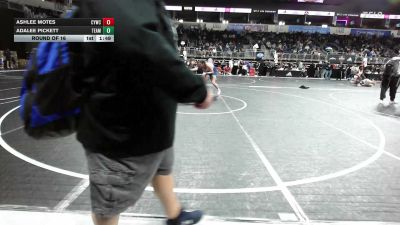 170 lbs Round Of 16 - Ashlee Motes, Cywc vs Adalee Pickett, Team Missouri