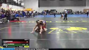 141 lbs Champ. Round 1 - TJ Driessens, Wabash vs Seth Majewski, Defiance