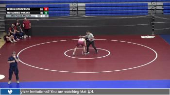 197 lbs 3rd Place Match - Tradyn Henderson, Southern Virginia University vs Mohammed Fofana, Marymount University