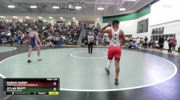 144 lbs Champ. Round 2 - Darius Murry, Nebraska Wrestling Training Ce vs Dylan Bratt, Oklahoma Elite