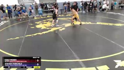 108 lbs Round 1 - Steven Fairchild, Juneau Youth Wrestling Club Inc. vs Cole Moses, Bethel Freestyle Wrestling Club