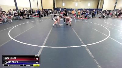 215 lbs Cons. Round 2 - Jack Miller, IL vs Mason Adams, MN