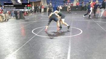 157 lbs Consi Of 8 #2 - Luke Calder, Saint John's Prep vs Lincolin Stiles, Minnechaug