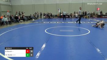 52 lbs Prelims - Blaze Burch, Team Techfall vs Wyatt Rooks, Oklahoma Boyz